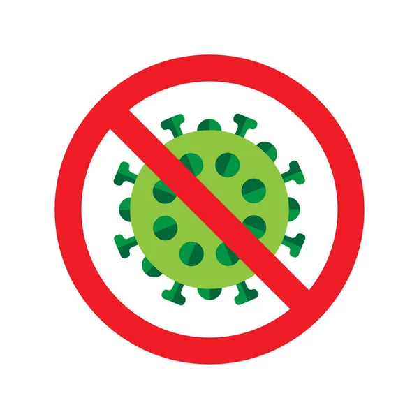 Icono de virus o bacterias — Vector de stock