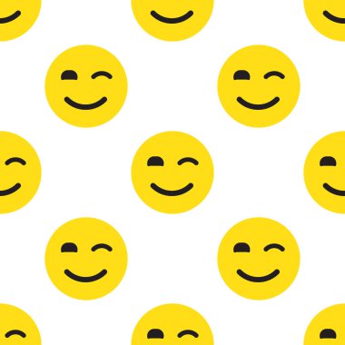 Gülümsemek yüz Seamless Modeli