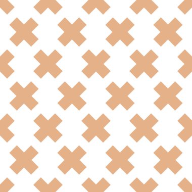 Haç ile sorunsuz vektör desen