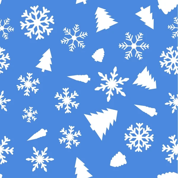 Pattern with christmas element — Stock Vector