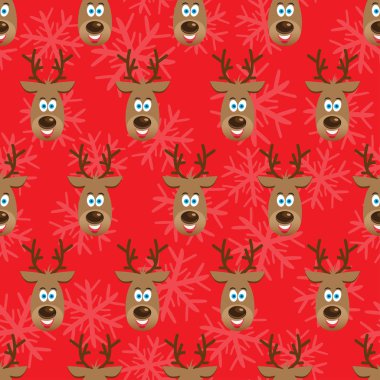 Geyiklerle Noel 'in kusursuz deseni