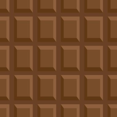 Çikolata seamless modeli, vektör