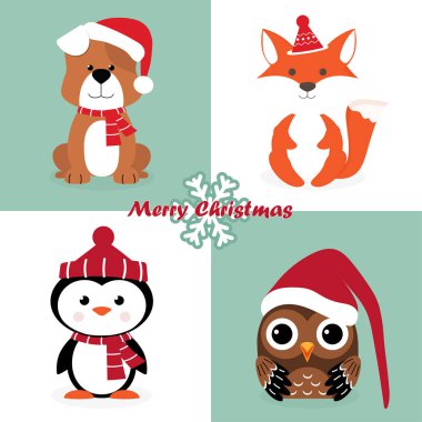 Bir dizi noel karakteri
