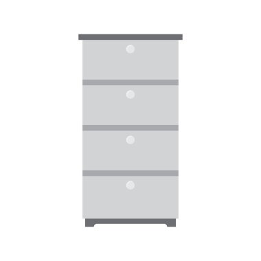 Office kabine simgesi. Belgeleri kutusu