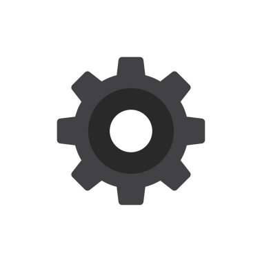 Dişli veya dişli simgesini