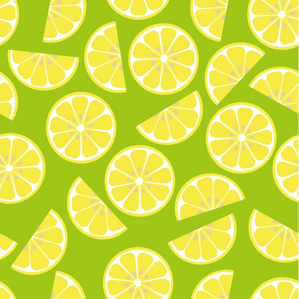 Modèle avec du citron — Image vectorielle