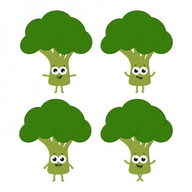 çizgi film brokoli ile ayarla