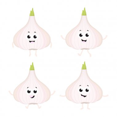 çizgi film sarımsak ile ayarla