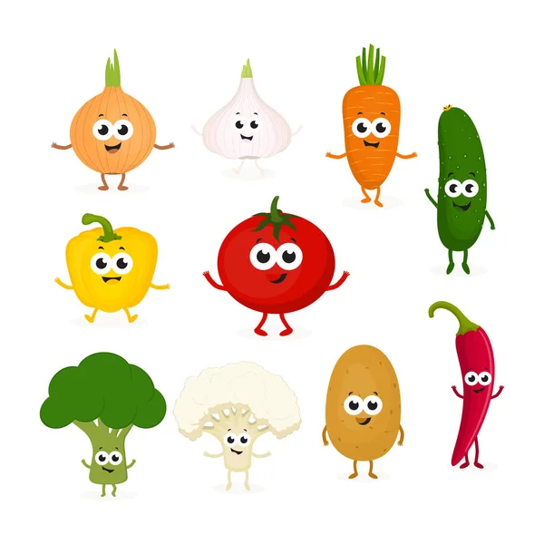 Verschiedenes Gemüse — Stockvektor