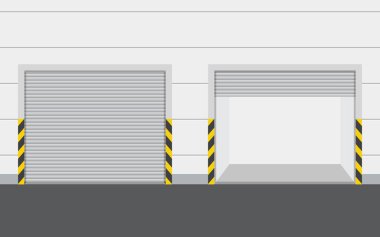 Sarmal depo kapıları