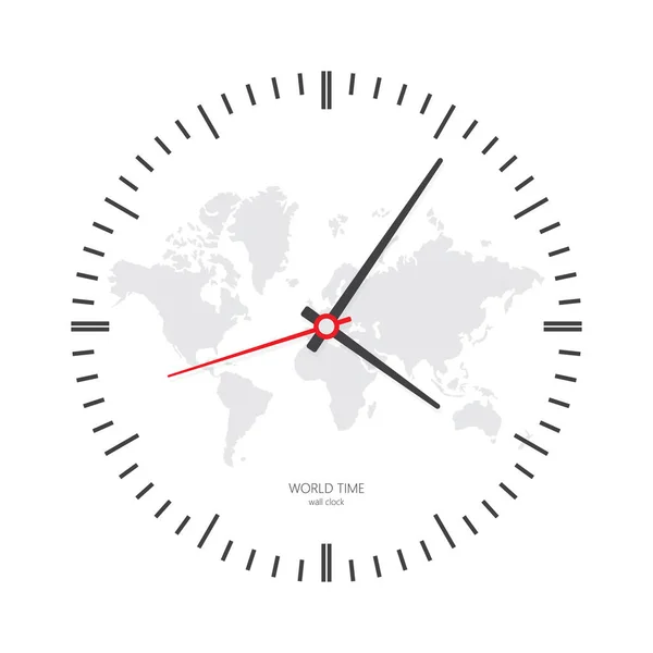 Horloge klokpictogram. vectorillustratie — Stockvector