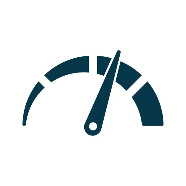 Toerenteller en snelheidsmeter indicator pictogram. — Stockvector