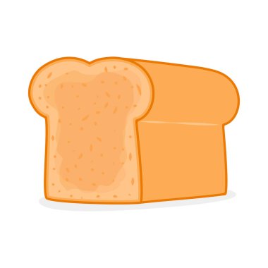 Beyaz arka plan üzerinde izole fırın ürün. Vektör çizim