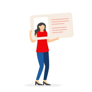 Kimlik kartı tutan insanlar. Hesap Doğrulaması.