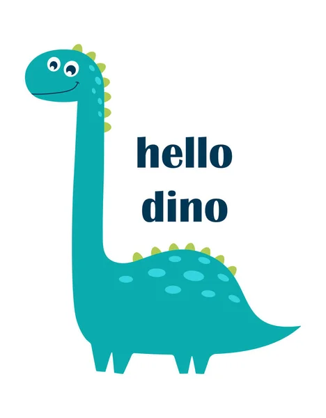 Cute dinosaur design — Stock vektor