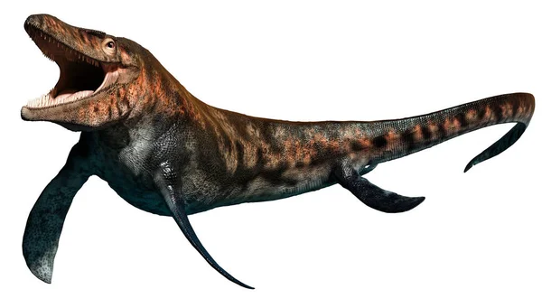 Ilustrasi Tylosaurus 3D — Stok Foto