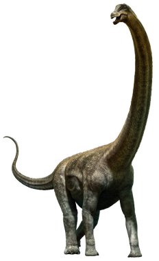 Puertasaurus 3 boyutlu illüstrasyon