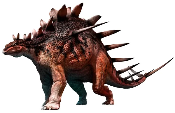 Kentrosaurus ilustracja 3D — Zdjęcie stockowe