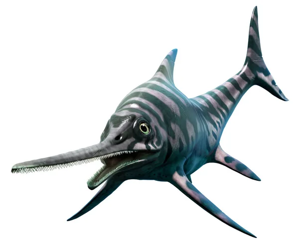 Eurhinosaurus 3D illustration — 스톡 사진