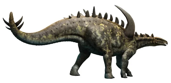 Gigantspinosaurus Ilustracja 3D — Zdjęcie stockowe