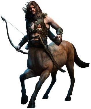 Centaur yay 3d çizim ile