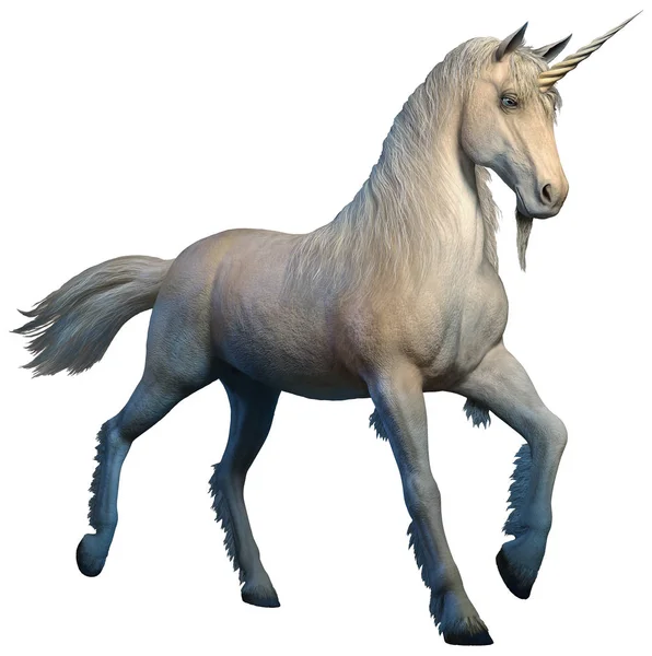 Legendariska Unicorn Illustration — Stockfoto