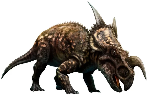 白亜紀時代の イラストレーションからエイニオサウルス — ストック写真