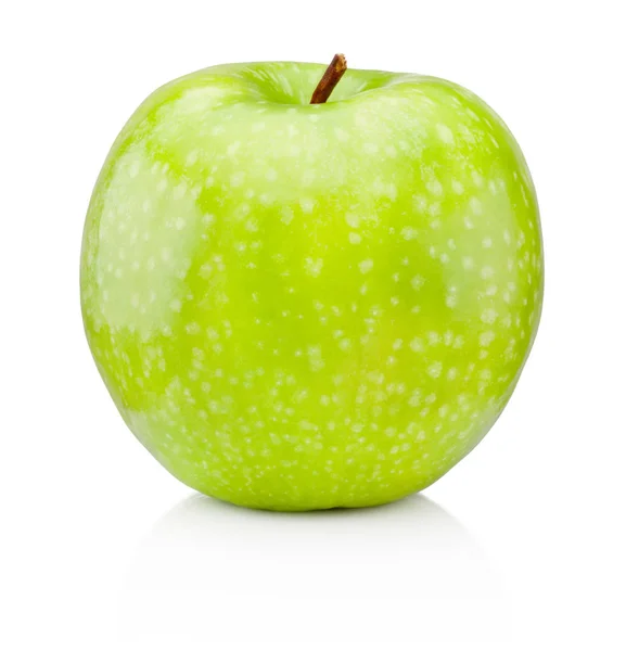 Green apple isolated on white background — Stock Photo, Image