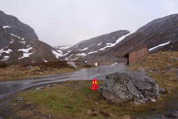 Νορβηγία βουνά το χειμώνα — Φωτογραφία Αρχείου