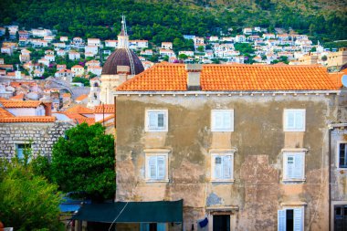 Dubrovnik rooftops panorama