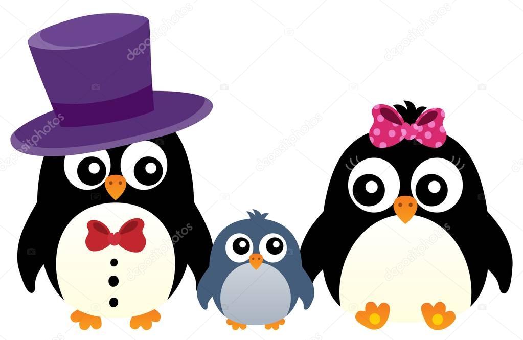 Foto: pinguino stilizzato | Immagine stilizzata del ...