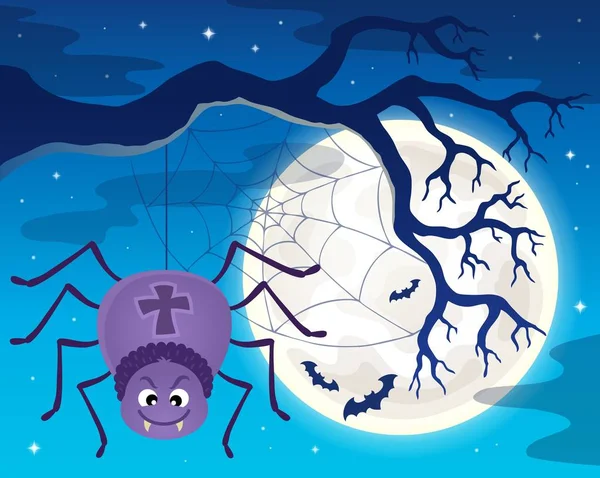 Spider theme image 2 — Stock Illustration Spider theme image 2 Stock Illustration