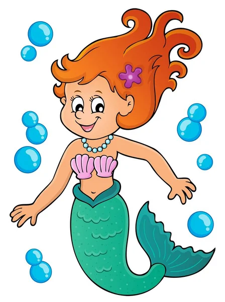 Mermaid topic image 1 — Stock Vector