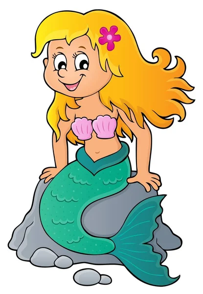 Mermaid topic image 5 — Stock Vector