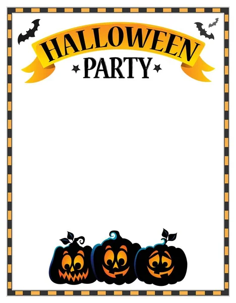 Halloween fiesta signo tema imagen 3 — Archivo Imágenes Vectoriales