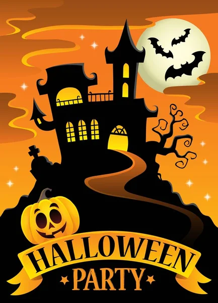 Halloween fiesta signo tema imagen 8 — Archivo Imágenes Vectoriales