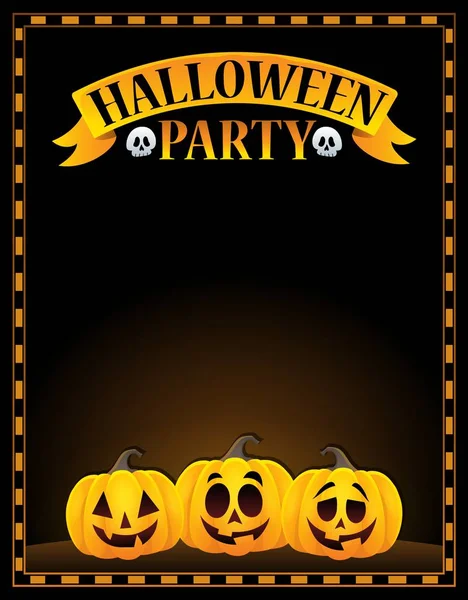 Halloween signo de fiesta tema imagen 1 — Archivo Imágenes Vectoriales