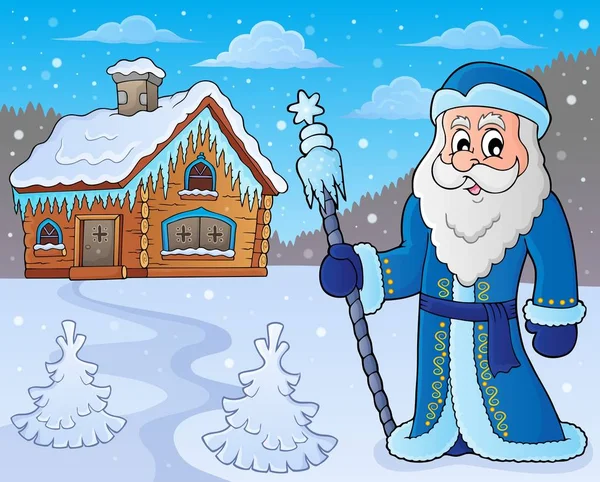 Père Frost thème image 7 — Image vectorielle
