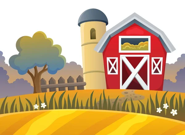 Granja tema imagen 9 — Vector de stock