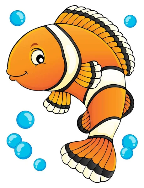 Clownfish tematu obrazu 1 — Wektor stockowy