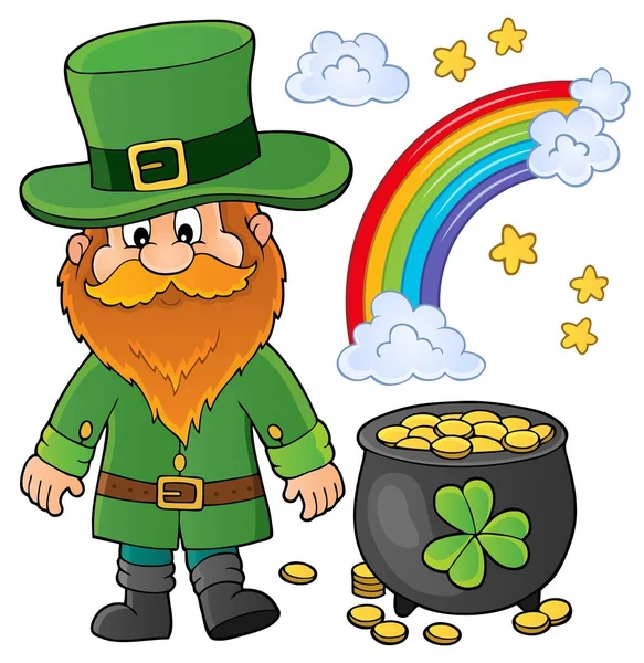 Tema St Patricks Day image 1 — Vector de stock