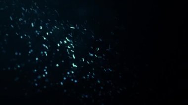 kaotik uçan sparkles kompozisyon