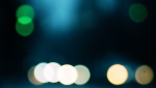 feux de circulation sur la route