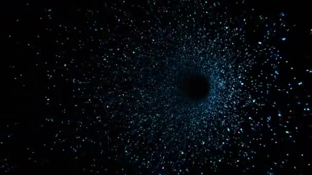 černá díra efekt