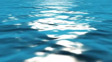 Kameranın su yüzeyi üzerinde uçuş