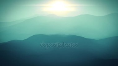 dağlık manzara üzerinde uçan