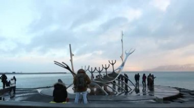 heykel Reykjavik çıkabilir Voyager'da güneş