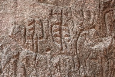 Qobustan Rock sanat kültürel peyzaj 