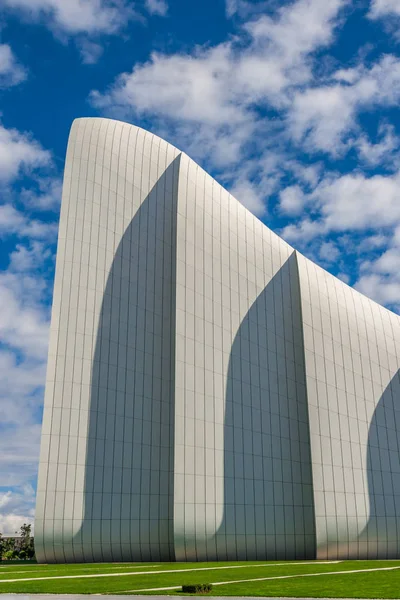 Heydar Aliyev Center muzeum v Baku, Ázerbájdžán — Stock fotografie