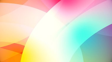 soyut renkli büyük şekiller